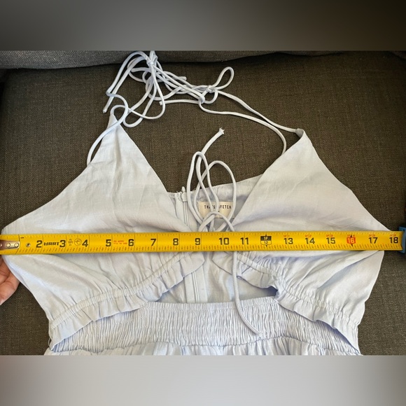 That’s so fetch| Pastel Powder Blue Spring/Summer Babydoll Strappy dress••• - Picture 3 of 8